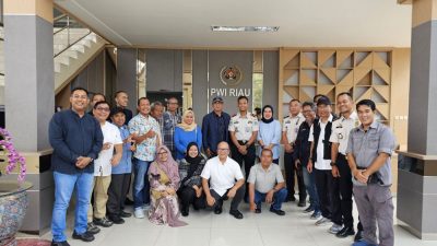 Imigrasi Siak Silaturahmi dengan PWI Riau