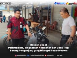 Respons Cepat, Perumda RHJ Tingkatkan Keamanan dan Ganti Rugi Barang Pengunjung yang Hilang di Pasar Modern