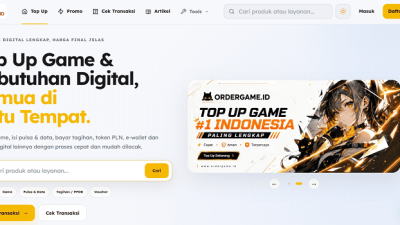 Rekomendasi Website Top Up Game dan PPOB Terpercaya