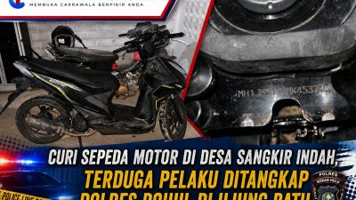 Pelaku Pencurian Sepeda Motor