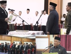 Lantik Pejabat Eselon II, III, Kepsek, dan Kapus, Bupati Anton: Jangan Tunggu Perintah, Jadilah Pejabat Proaktif