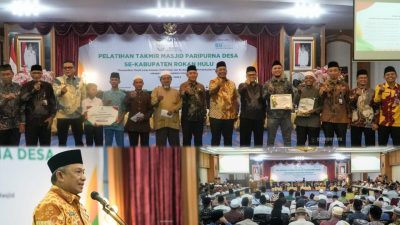 Pelatihan Takmir Mesjid se-Rokan Hulu