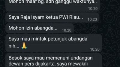 Akun WA Palsu