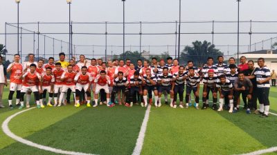 Pertandingan Persahabatan PWI Riau vs PKS Riau