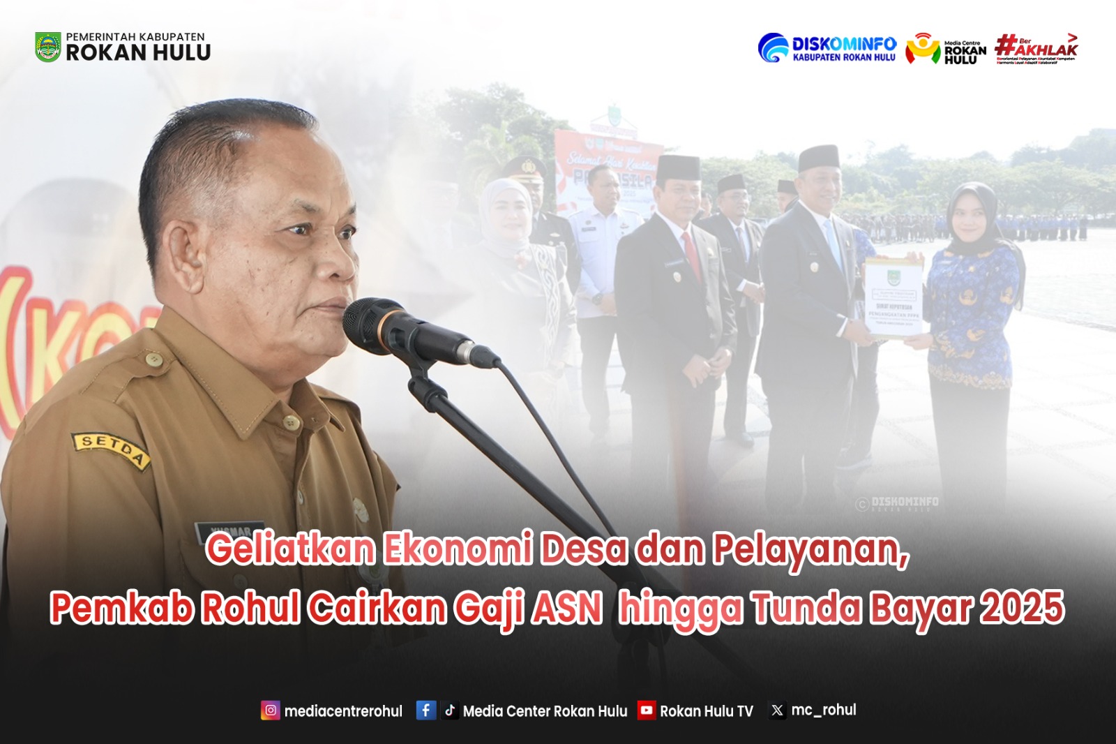 Pj Sekda Rohul Drs Yusmar, MSi