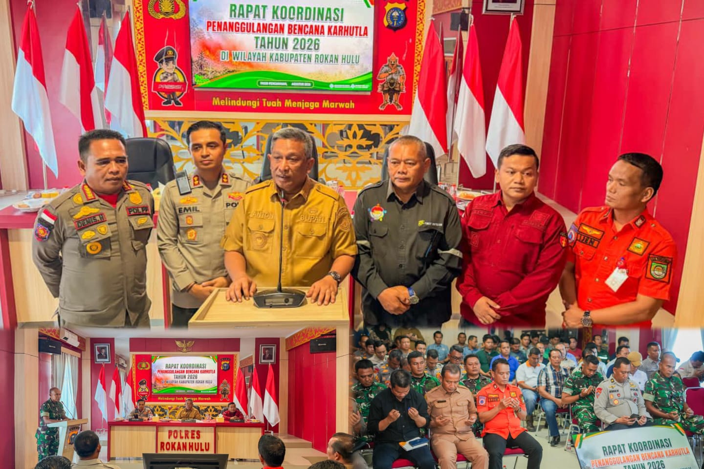 Rakor Karhutla di Rohul