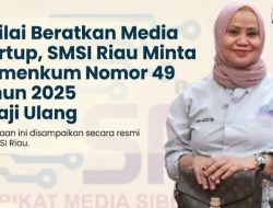 Dinilai Beratkan Media Startup, SMSI Riau Minta Permenkum Nomor 49 Tahun 2025 Dikaji Ulang