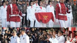 Upacara Penurunan Bendera Merah Putih HUT ke-81 RI di Rohul, Penuh Khidmat, Meriah, dan di Hadiri Ribuan Warga