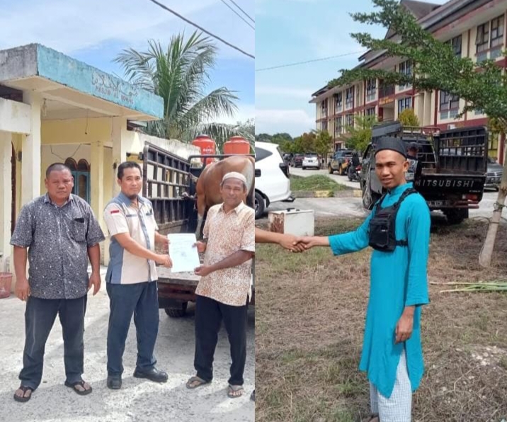 Warga Desa Teluk Aur