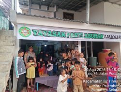 Wujud Kepedulian Calon Perwira Polri, Siswa SIP Angkatan 56 Asal Mabes Polri Berbagi Kasih di Panti Asuhan Amanah Palembang
