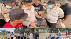 Polda Riau Kerahkan Drone Pemadam Api untuk Tangani Karhutla di Siak