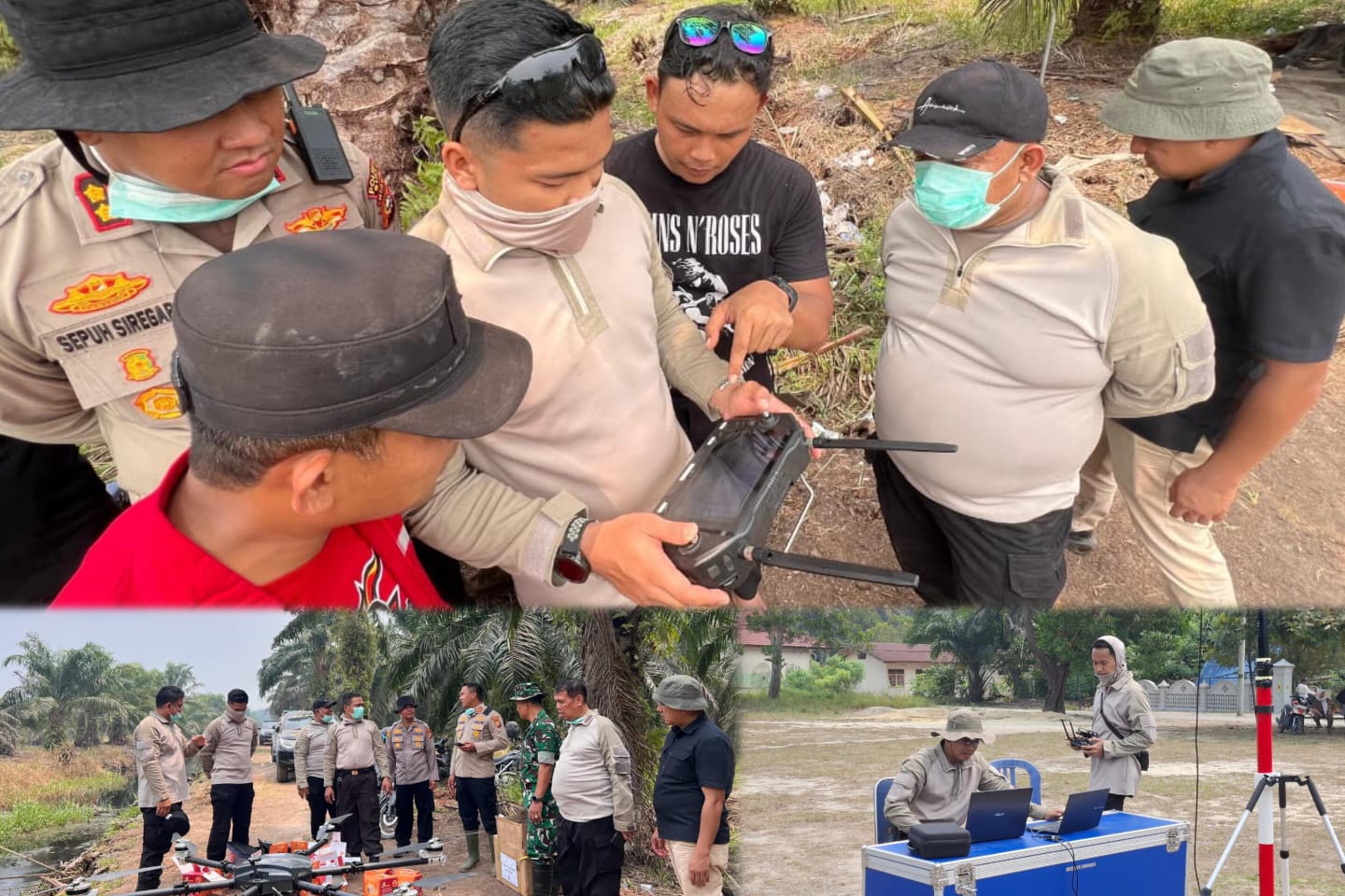 Pantau Karhutla pakai Drone