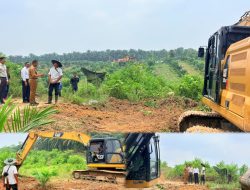 Bupati Kampar Fasilitasi Masyarakat Membuka Lahan Tanpa Membakar, Alat Berat Disiapkan