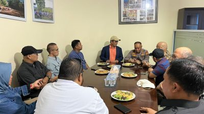 Ramah Tamah PWI Riau dan Bid Humas Polda Riau