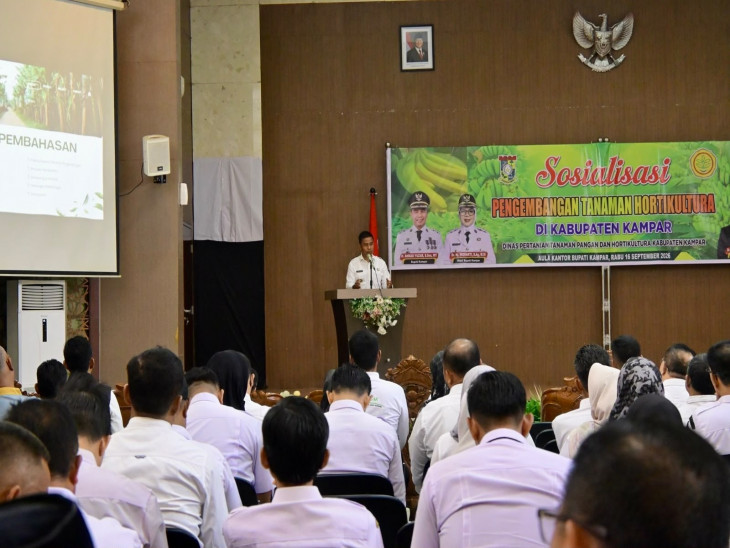 Sosialisasi Pengembangan Tanaman Holtikultura di Kampar