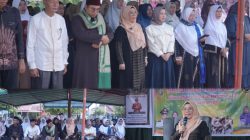 Wabup Kampar Hadiri Wirid Bulanan Permata Desa Kualu, Tekankan Majelis Taklim Benteng Moral dan Spiritual