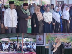 Wabup Kampar Hadiri Wirid Bulanan Permata Desa Kualu, Tekankan Majelis Taklim Benteng Moral dan Spiritual