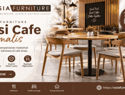 7 Tips Memilih Kursi Cafe Minimalis yang Nyaman, Estetik, dan Tahan Lama untuk Bisnis
