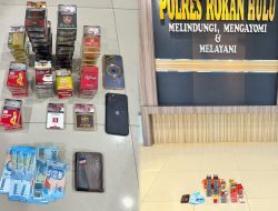 Diduga Curi Uang Rp97 Juta dan Puluhan Bungkus Rokok, Seorang Pemuda di Rambah Ditangkap Polres Rohul