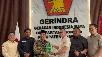 PPDP Bawaslu Kampar di Parpol Partai Gerindra