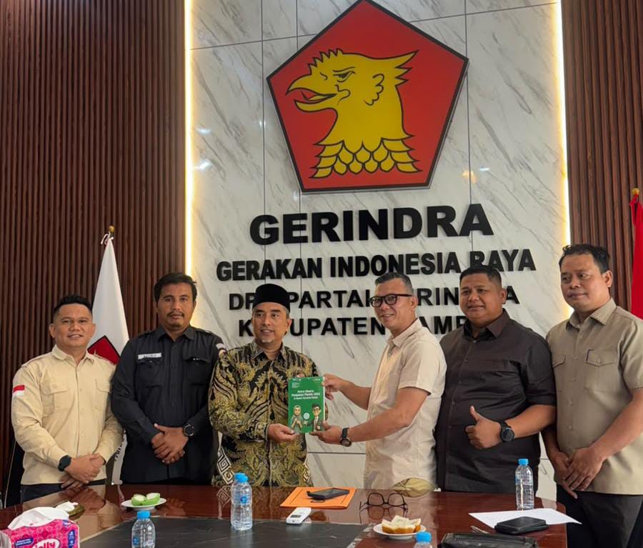 PPDP Bawaslu Kampar di Parpol Partai Gerindra