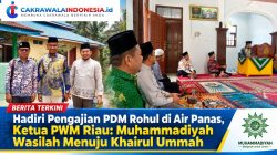 Hadiri Pengajian PDM Rohul di Air Panas, Ketua PWM Riau: Muhammadiyah Wasilah Menuju Khairul Ummah