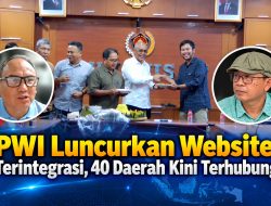 PWI Luncurkan Website Terintegrasi, 40 Daerah Kini Terhubung